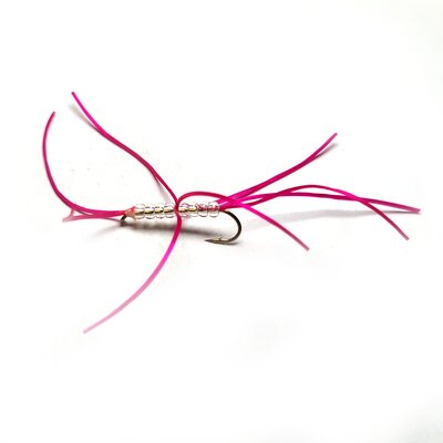 Stillwater Flexi Bug Pink Fly - 1 Dozen